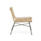 SILLON 65x56x72 METAL NEGRO/MIMBRE NATURAL