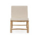 SILLON 65x80x85 MADERA NATURAL CON COJINES