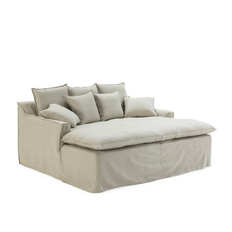 SOFA 4P 180x165x91 TELA FLINT 02 RIOMA BEIGE