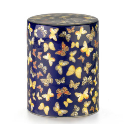 TABURETE 33x33x43 CERAMICA MULTICOLOR