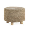TABURETE 60x60x47 SISAL NATURAL
