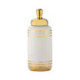TIBOR 12x12x30 CERAMICA BLANCO/DORADO