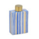 TIBOR 14x7x23 CERAMICA AZUL/DORADO/BLANCO
