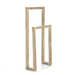 TOALLERO 55x21x110 MADERA BLANCO VELADO