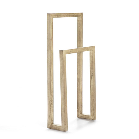 TOALLERO 55x21x110 MADERA BLANCO VELADO