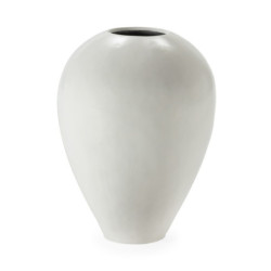 VASIJA 55x55x80 FIBROCEMENTO BLANCO