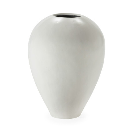 VASIJA 55x55x80 FIBROCEMENTO BLANCO