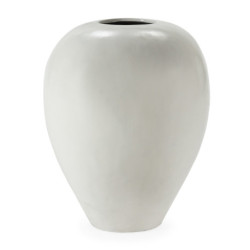 VASIJA 60x60x80 FIBROCEMENTO BLANCO
