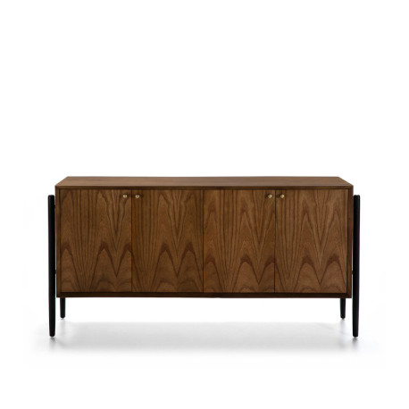 APARADOR 180x45x90 MADERA MINDI MARRON/NEGRO