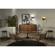 APARADOR 180x45x90 MADERA MINDI MARRON/NEGRO