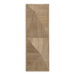 ESCULTURA 30x12x89 MADERA NATURAL