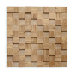 ESCULTURA 79x5x79 MADERA NATURAL