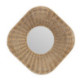 ESPEJO 102x13,5x102 RATAN NATURAL