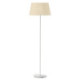 LAMPARA DE PIE 25x25x123 METAL BLANCO/SIN PANTALLA