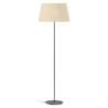 LAMPARA DE PIE 25x25x123 METAL NEGRO/SIN PANTALLA