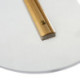 LAMPARA DE TECHO 100x13x14/170 ACRILICO TRANSPARENTE/METAL DORADO