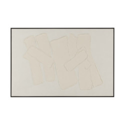 LIENZO 80x5x120 BLANCO/NEGRO