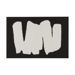 LIENZO 80x5x120 BLANCO/NEGRO
