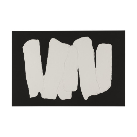 LIENZO 80x5x120 BLANCO/NEGRO