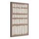 LIENZO 80x5x120 BLANCO/NEGRO/MARRON