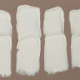 LIENZO 80x5x120 BLANCO/NEGRO/MARRON