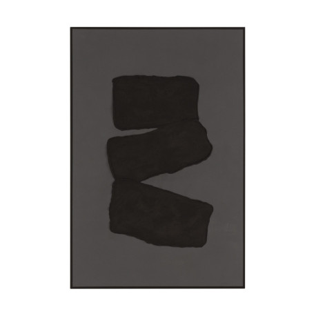 LIENZO 80x5x120 GRIS/NEGRO