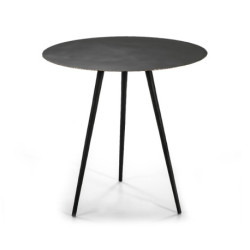 MESA AUXILIAR 46x46x57 METAL NEGRO