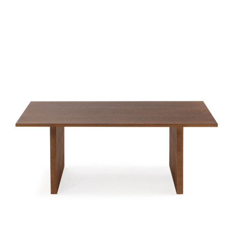 MESA DE CENTRO 120x70x45 CHAPA DE ROBLE NATURAL / COLOR NOGAL