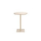 MESA DE COMEDOR 70x70x110 STONESKIN/METAL TOPO