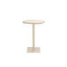 MESA DE COMEDOR 70x70x110 STONESKIN/METAL TOPO