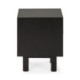 MESITA DE NOCHE 55x40x50 MADERA NEGRO/GRIS