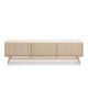 MUEBLE TV 160x40x45 MADERA NATURAL CON PATINA GRIS