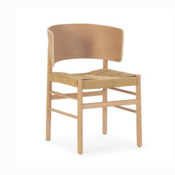 SILLA 52x56x75 MADERA/CUERDA NATURAL
