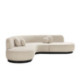 SOFA 300x300x78 TELA BLANCO