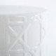 TABURETE 36x36x46 CERAMICA BLANCO