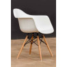 SILLON BLANCO PATAS MADERA HAYA (SE VENDE POR MULTIPLO DE 2)