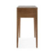 CONSOLA 140x45x87 MADERA MARRON/RATAN NATURAL