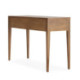 CONSOLA 140x45x87 MADERA MARRON/RATAN NATURAL