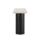 CONSOLA 180x45x76 MADERA NEGRO/MARMOL TRAVENTINO