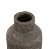 JARRON 16x16x51 TERRACOTA NEGRO ENVEJECIDO