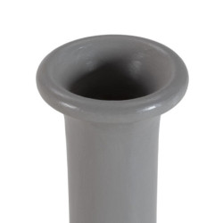 JARRON 27x27x51 TERRACOTA GRIS