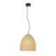 LAMPARA DE TECHO 35x35x35 RATAN NATURAL