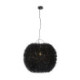 LAMPARA DE TECHO 80x80x80/200 RATAN NEGRO