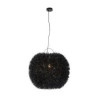 LAMPARA DE TECHO 80x80x80/200 RATAN NEGRO