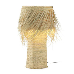 LAMPARA SOBREMESA 31x31x60 ESPARTO NATURAL