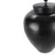 LAMPARA SOBREMESA 45x45x64 aprox. TERRACOTA NEGRO SIN PANTALLA
