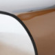 MESA DE CENTRO 130x75x42 CRISTAL CAFE (grosor 12 mm)