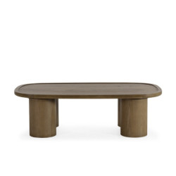 MESA DE CENTRO 140x80x42 MADERA FRESNO NATURAL