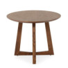 MESA DE COMEDOR 200x100x75 MADERA NOGAL