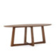 MESA DE COMEDOR 200x100x75 MADERA NOGAL